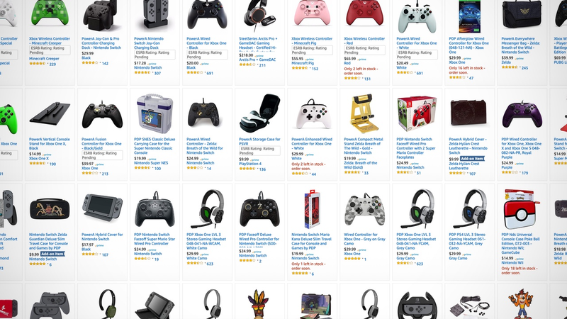 $5 de crédito en juegos digitales con la compra de accesorios | AmazonGráfico: Shep McAllister